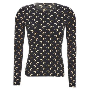 Marine Serre Women's Moon Printed Jersey T-Shirt